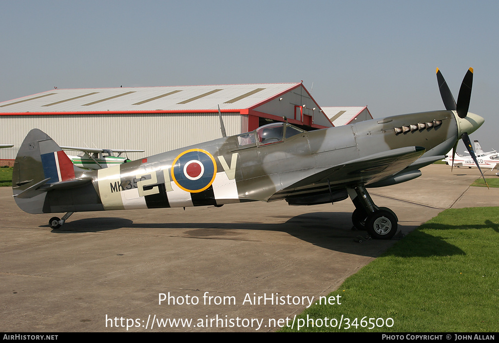 Aircraft Photo of MK356 | Supermarine 361 Spitfire LF9C | UK - Air Force | AirHistory.net #346500