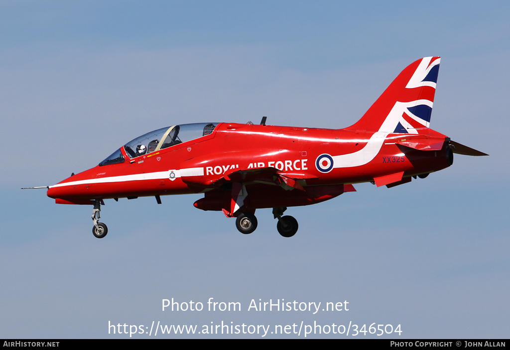 Aircraft Photo of XX325 | British Aerospace Hawk T1 | UK - Air Force | AirHistory.net #346504