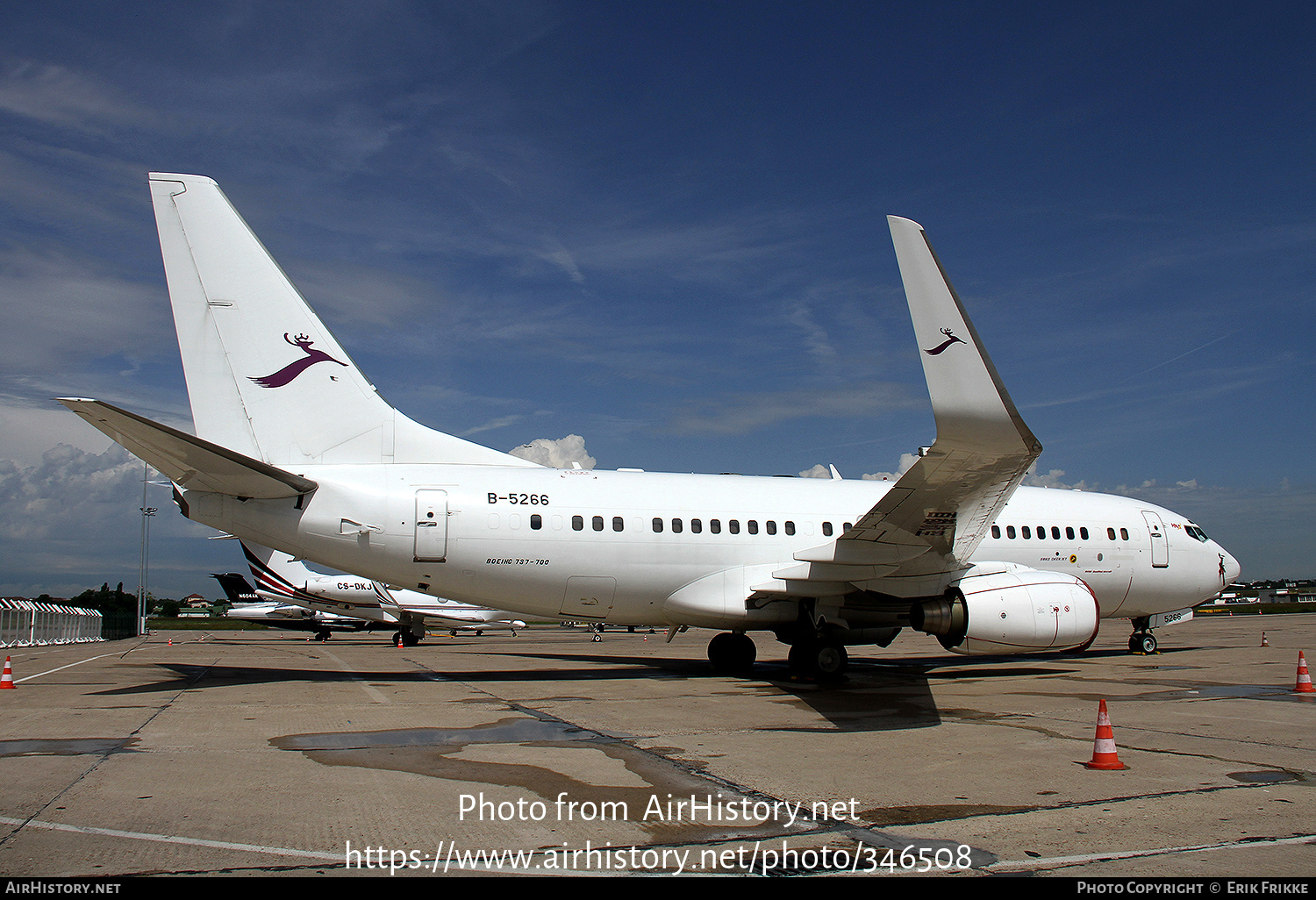 Aircraft Photo of B-5266 | Boeing 737-7AK BBJ | Deer Jet | AirHistory.net #346508