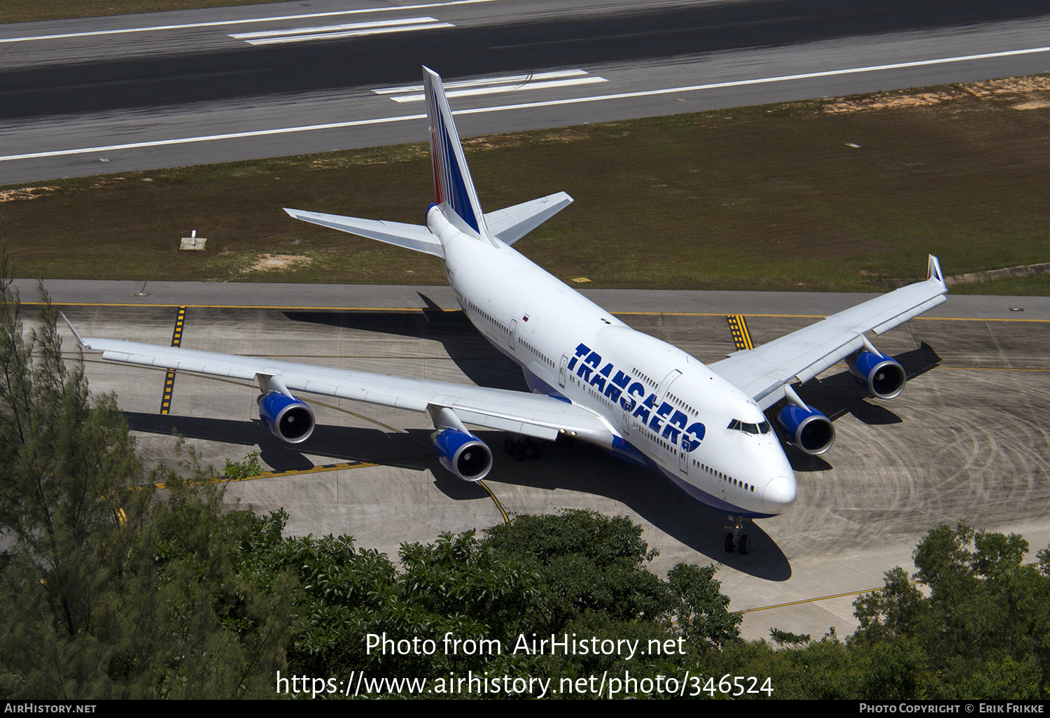 Aircraft Photo of VQ-BHW | Boeing 747-4F6 | Transaero Airlines | AirHistory.net #346524