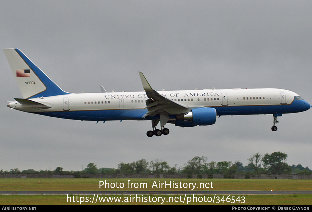 Aircraft Photo of 99-0004 / 90004 | Boeing C-32A (757-200) | USA - Air Force | AirHistory.net #346543