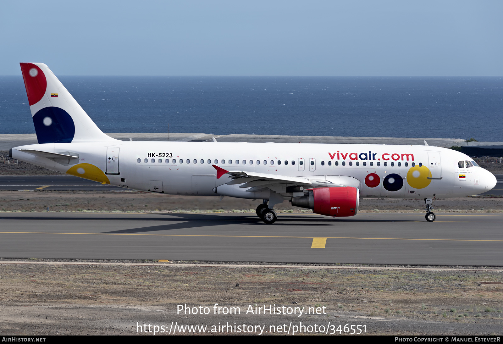 Aircraft Photo of HK-5223 | Airbus A320-214 | Viva Air | AirHistory.net #346551