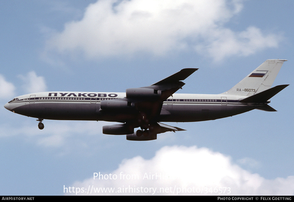 Aircraft Photo of RA-86073 | Ilyushin Il-86 | Pulkovo Airlines | AirHistory.net #346573