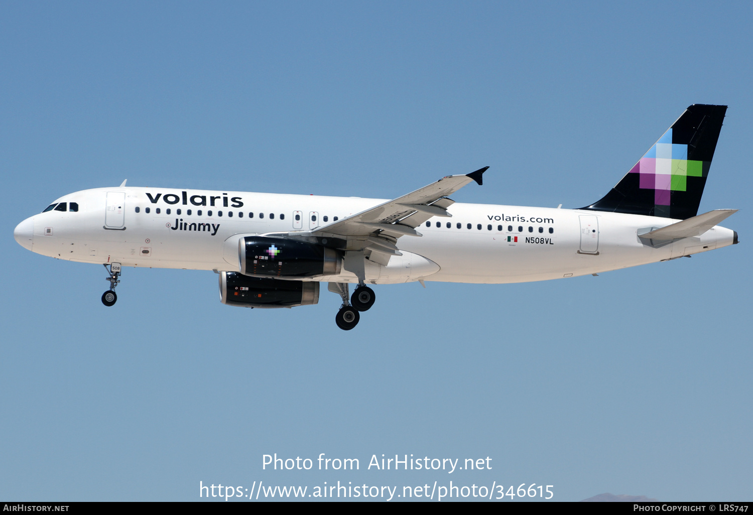 Aircraft Photo of N508VL | Airbus A320-233 | Volaris | AirHistory.net #346615