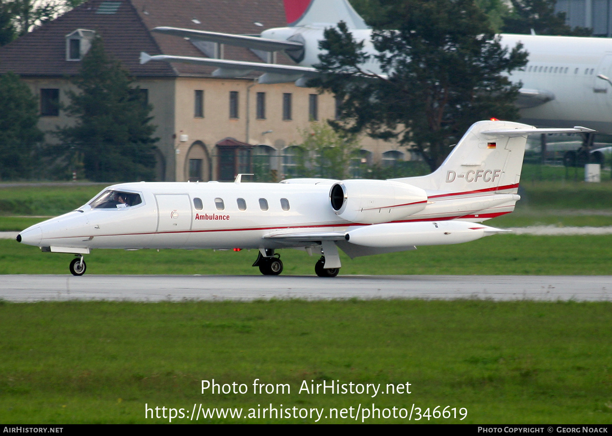 Aircraft Photo of D-CFCF | Gates Learjet 35A | Aero-Dienst | AirHistory.net #346619