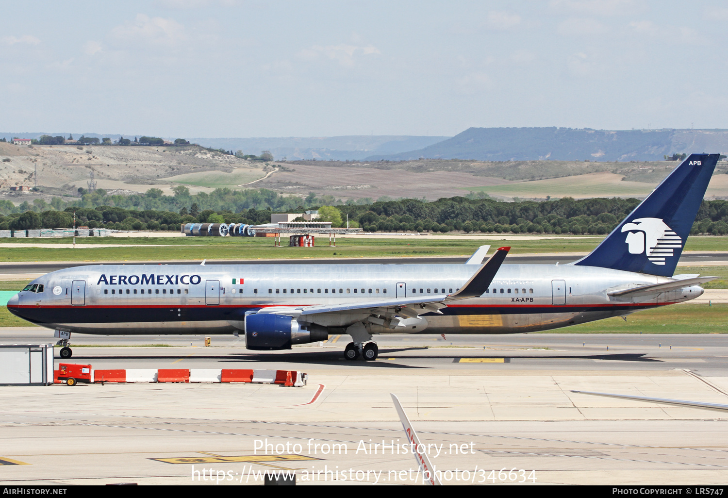 Aircraft Photo of XA-APB | Boeing 767-3Q8/ER | AeroMéxico | AirHistory.net #346634