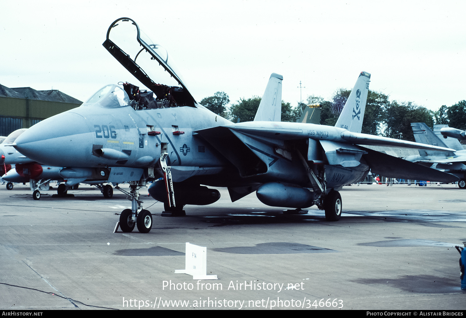 Aircraft Photo of 160384 | Grumman F-14A Tomcat | USA - Navy | AirHistory.net #346663