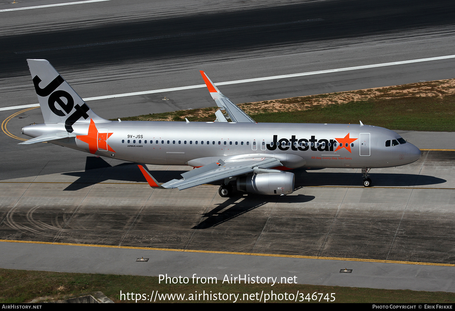 Aircraft Photo of 9V-JSS | Airbus A320-232 | Jetstar Airways | AirHistory.net #346745