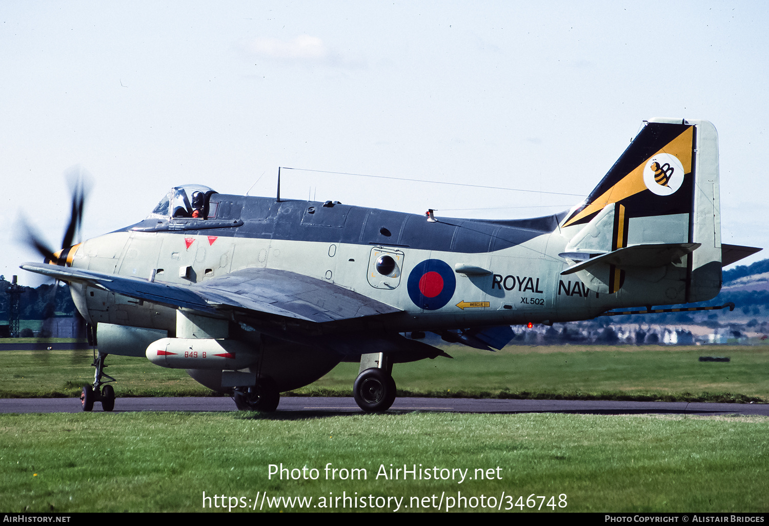 Aircraft Photo of G-BMYP / XL502 | Fairey Gannet AEW.3 | UK - Navy | AirHistory.net #346748