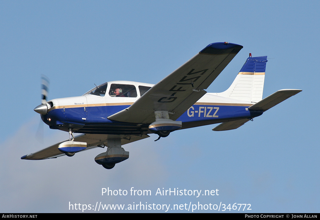 Aircraft Photo of G-FIZZ | Piper PA-28-161 Cherokee Warrior II | AirHistory.net #346772