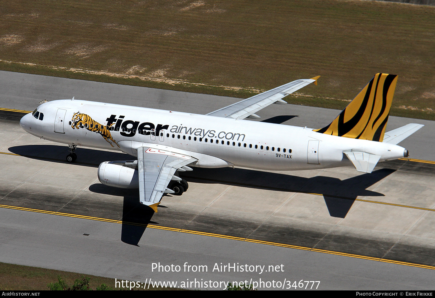 Aircraft Photo of 9V-TAX | Airbus A320-232 | Tiger Airways | AirHistory.net #346777