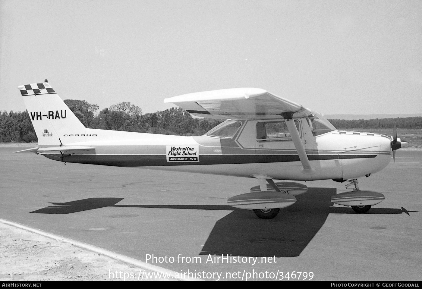 Aircraft Photo of VH-RAU | Cessna A150L Aerobat | Westralian Flight School | AirHistory.net #346799