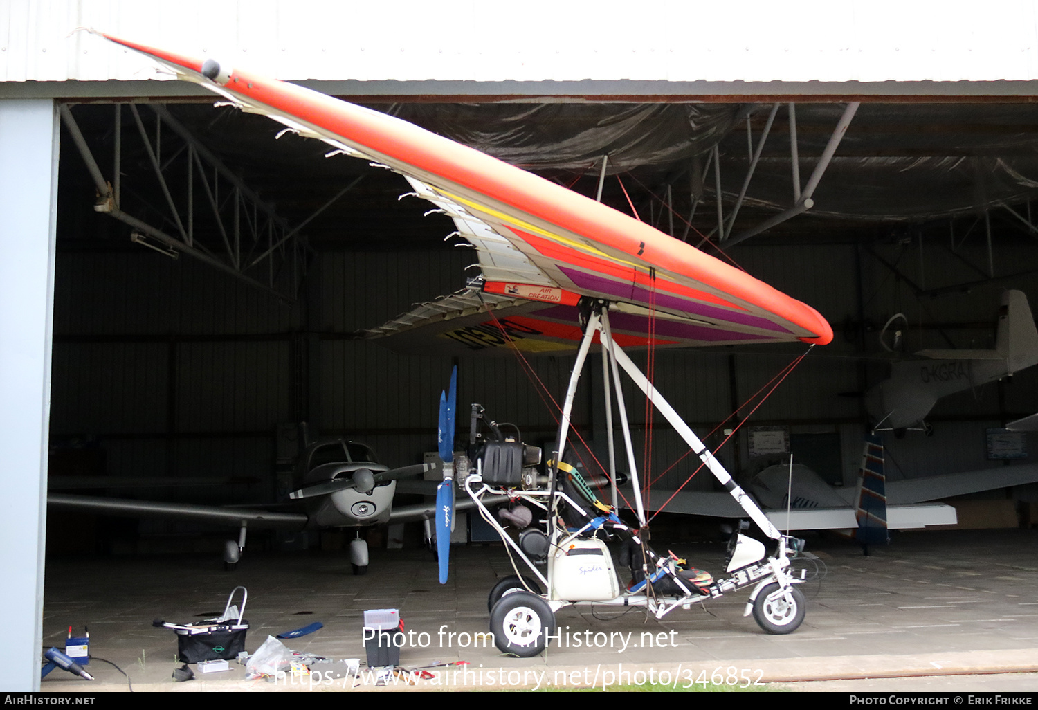 Aircraft Photo of D-MGUT | Flight Team Spider/Air Creation XP-15 | AirHistory.net #346852