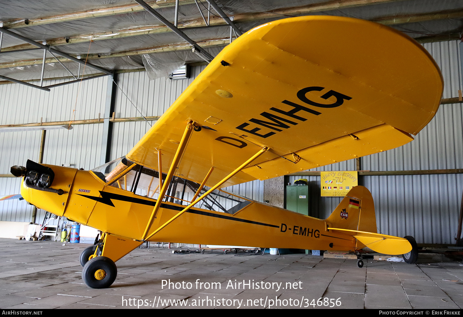 Aircraft Photo of D-EMHG | Piper J-3C-65 Cub | AirHistory.net #346856