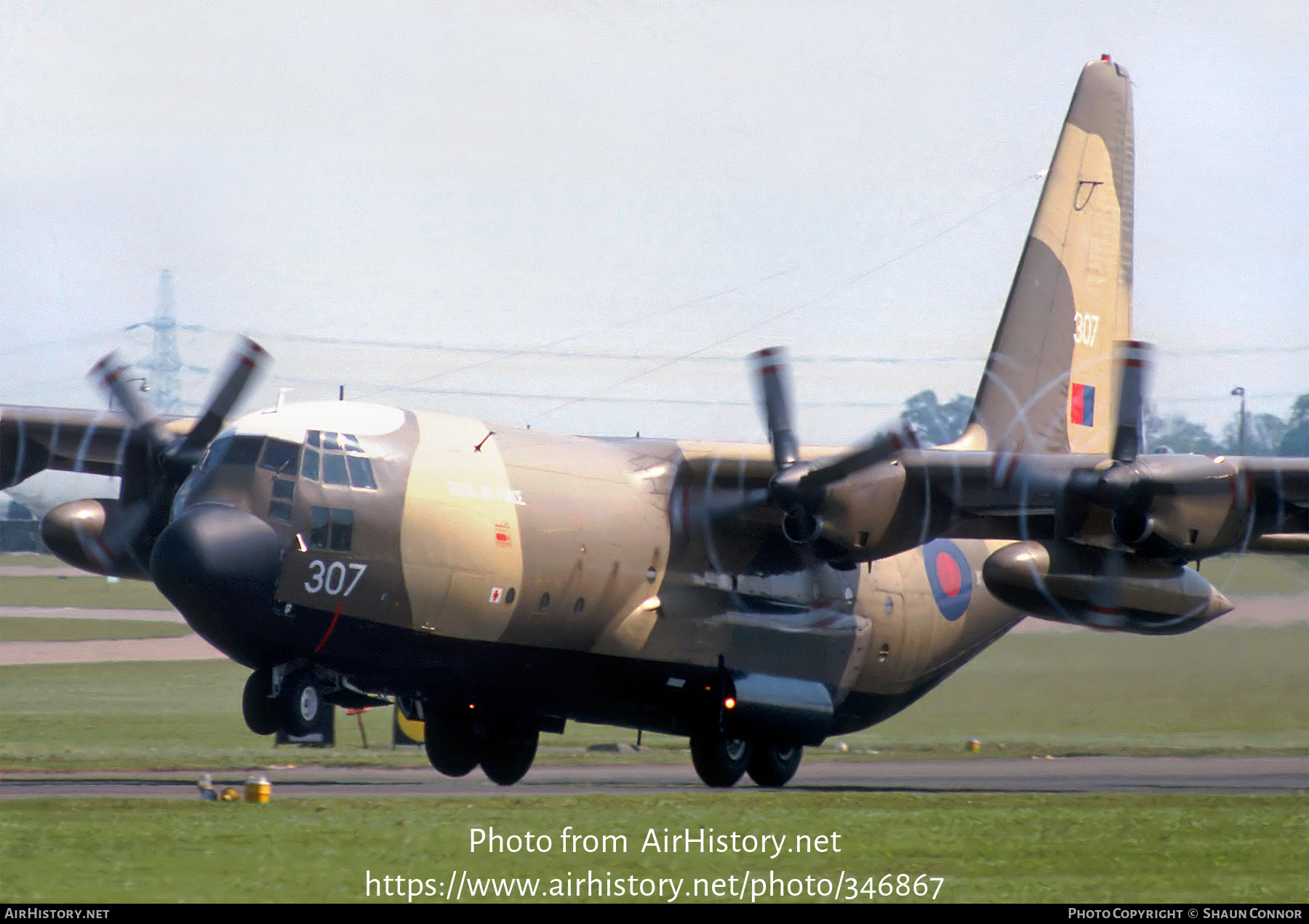 Aircraft Photo of XV307 | Lockheed C-130K Hercules C1 (L-382) | UK - Air Force | AirHistory.net #346867