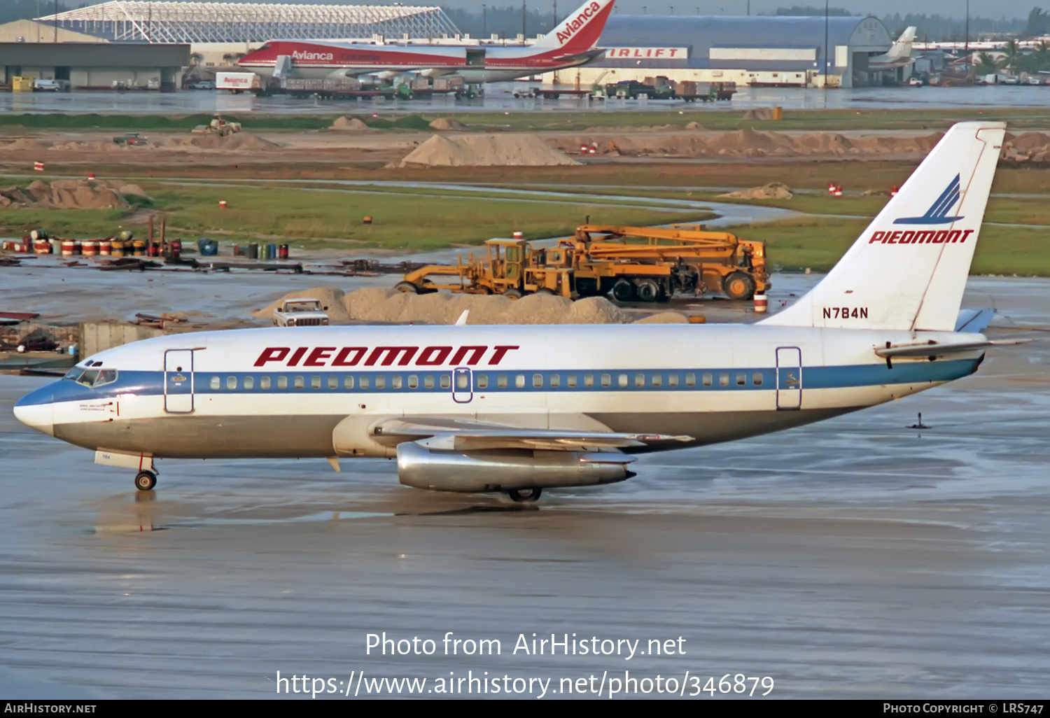 Aircraft Photo of N784N | Boeing 737-201/Adv | Piedmont Airlines | AirHistory.net #346879