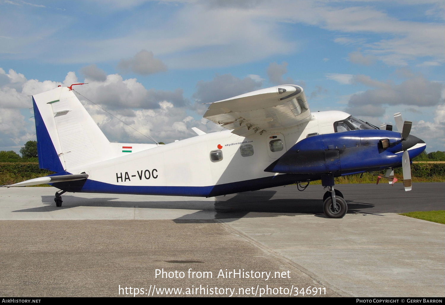 Aircraft Photo of HA-VOC | Dornier Do-28 G.92 | Skydive Spain | AirHistory.net #346911