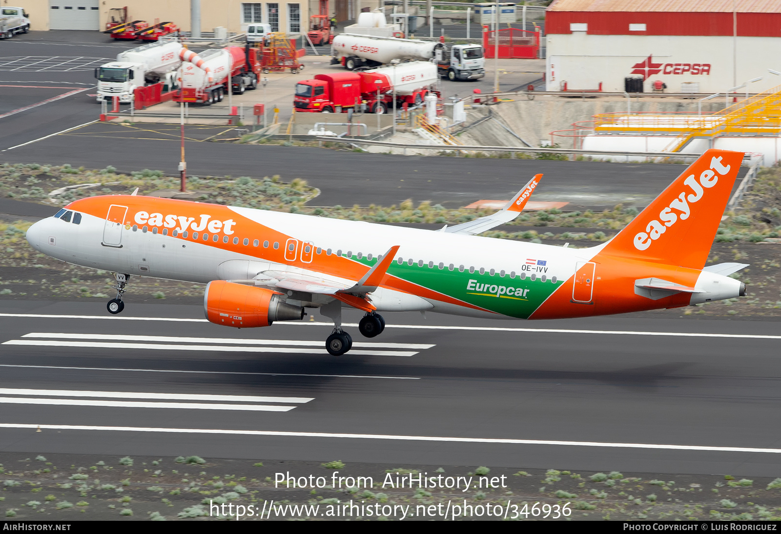 Aircraft Photo of OE-IVV | Airbus A320-214 | EasyJet | AirHistory.net #346936