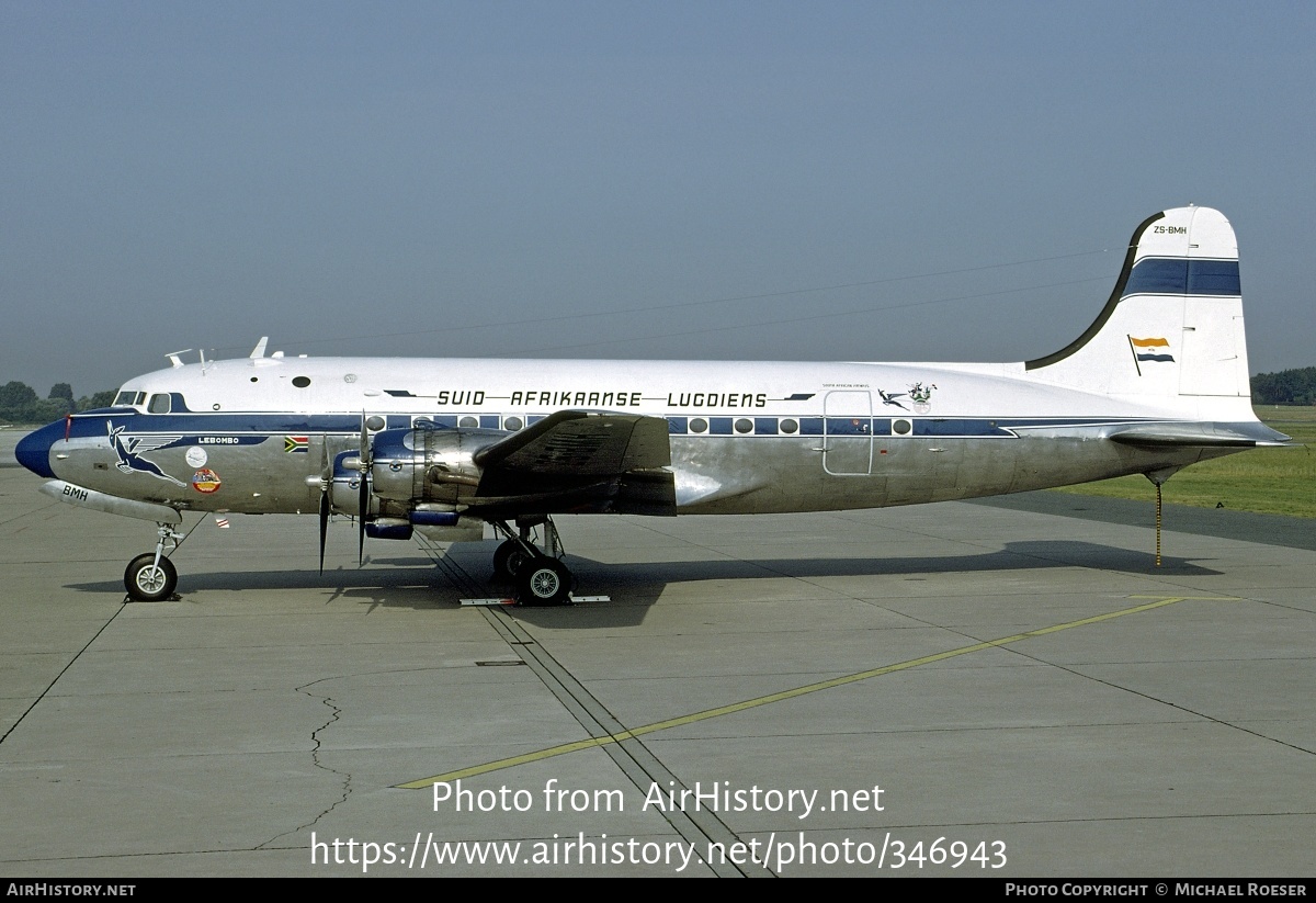 Aircraft Photo of ZS-BMH | Douglas DC-4-1009 | South African Airways - Suid-Afrikaanse Lugdiens | AirHistory.net #346943