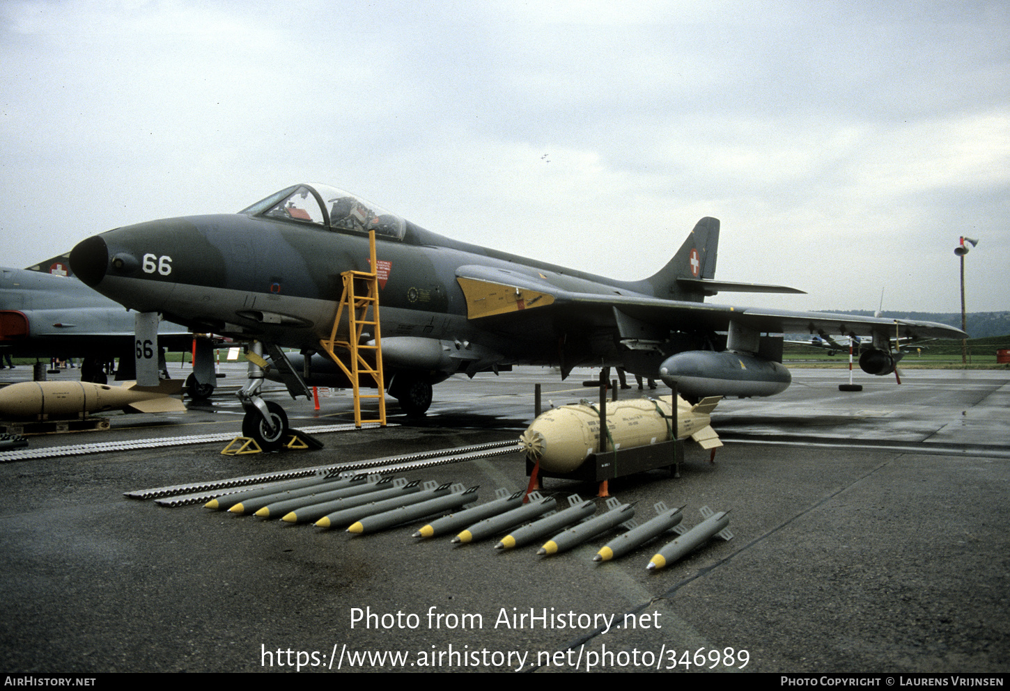 Aircraft Photo of J-4066 | Hawker Hunter F58 | Switzerland - Air Force | AirHistory.net #346989