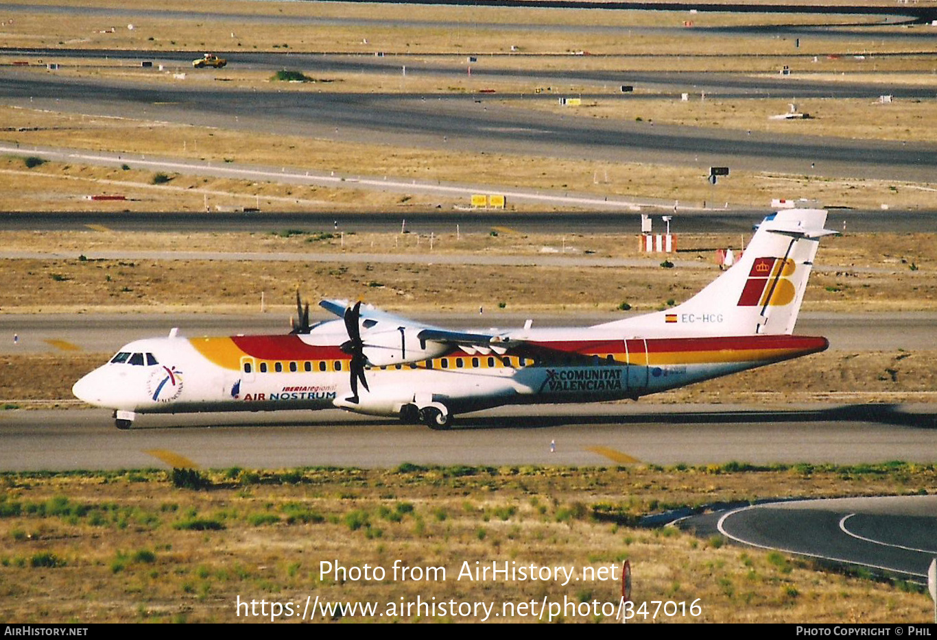 Aircraft Photo of EC-HCG | ATR ATR-72-500 (ATR-72-212A) | Iberia Regional | AirHistory.net #347016