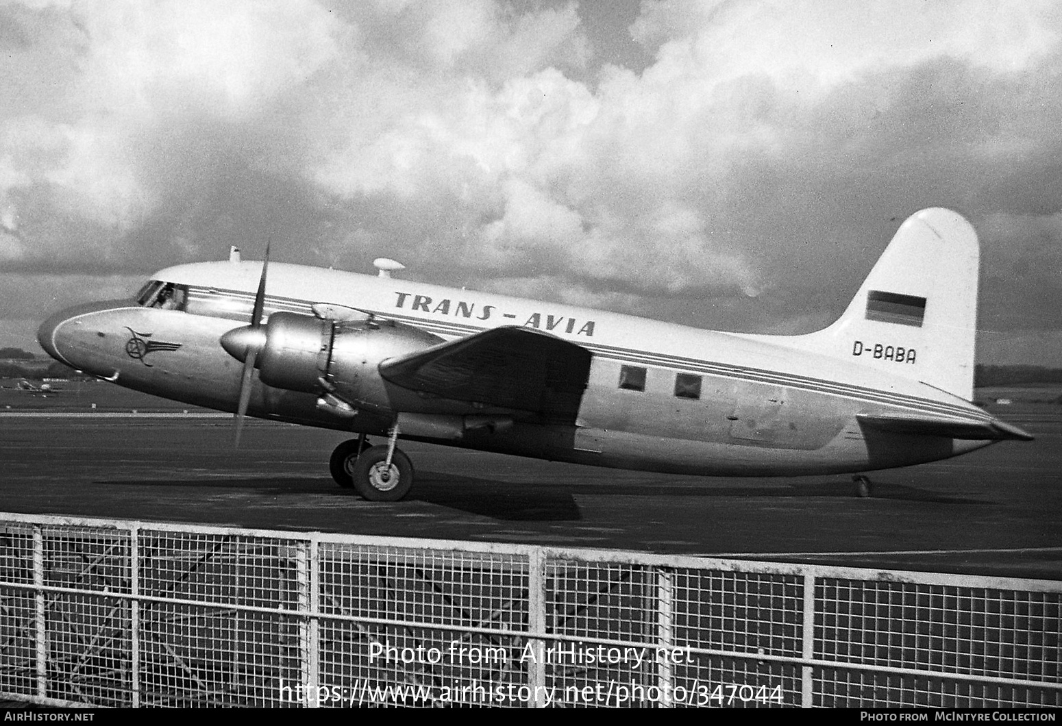 Aircraft Photo of D-BABA | Vickers 629 Viking 1B | Trans-Avia Flug | AirHistory.net #347044