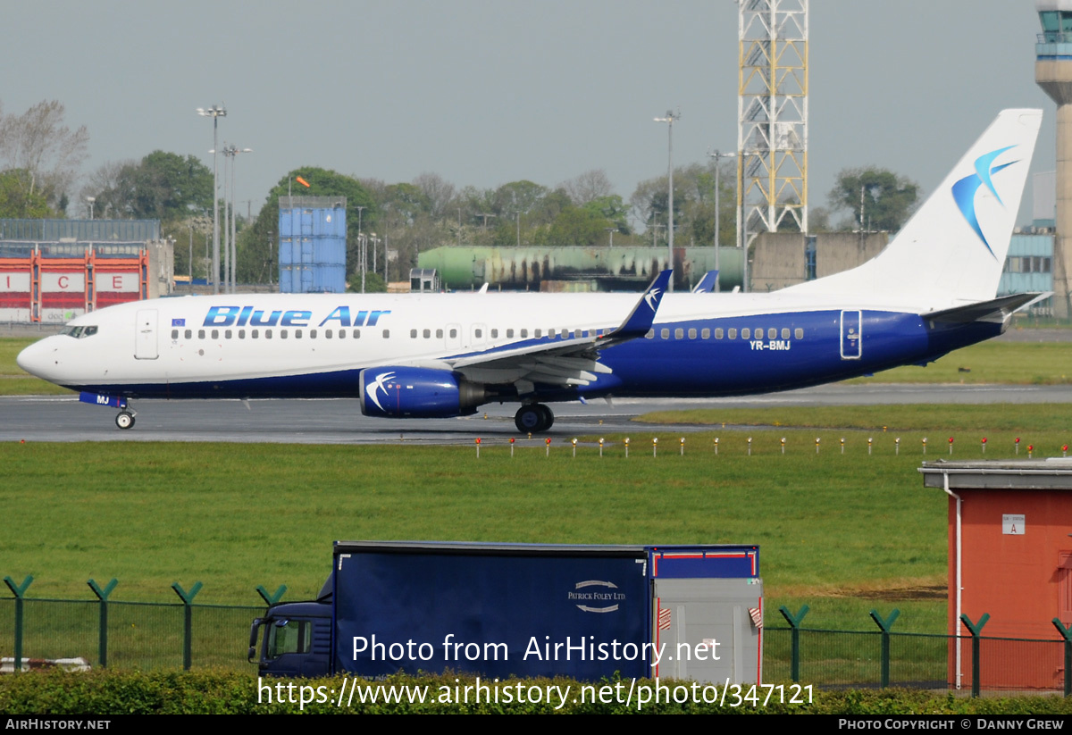 Aircraft Photo of YR-BMJ | Boeing 737-82R | Blue Air | AirHistory.net #347121