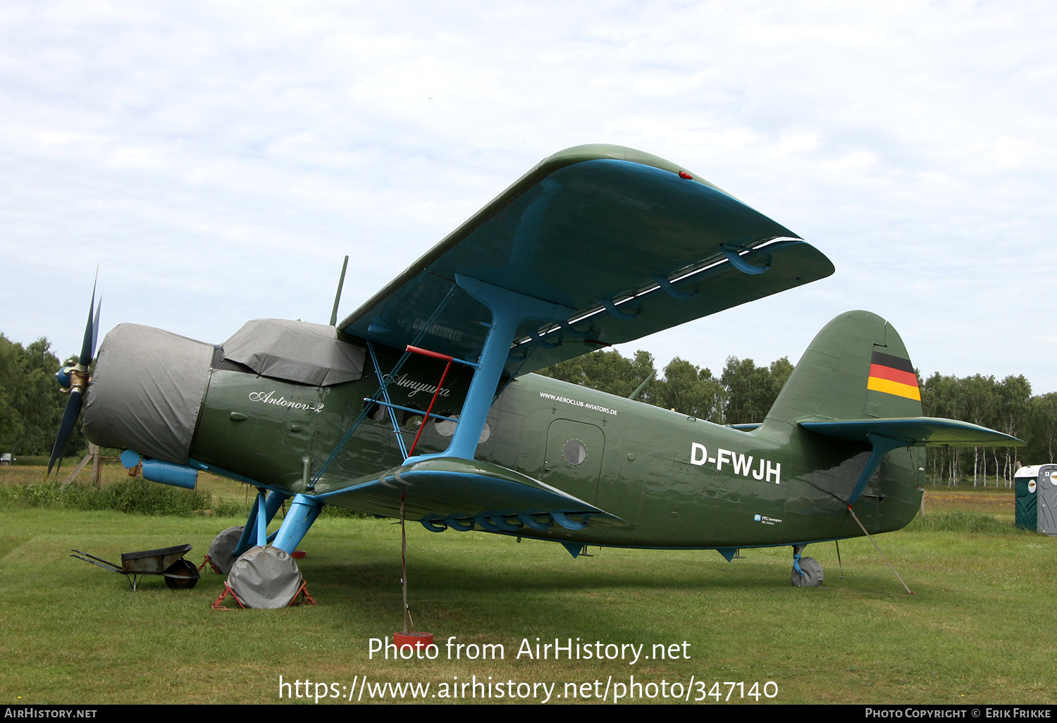 Aircraft Photo of D-FWJH | Antonov An-2TD | AirHistory.net #347140