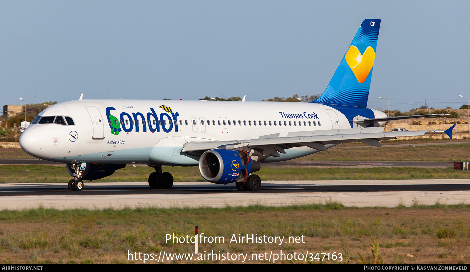 Aircraft Photo of D-AICF | Airbus A320-212 | Condor Flugdienst | AirHistory.net #347163