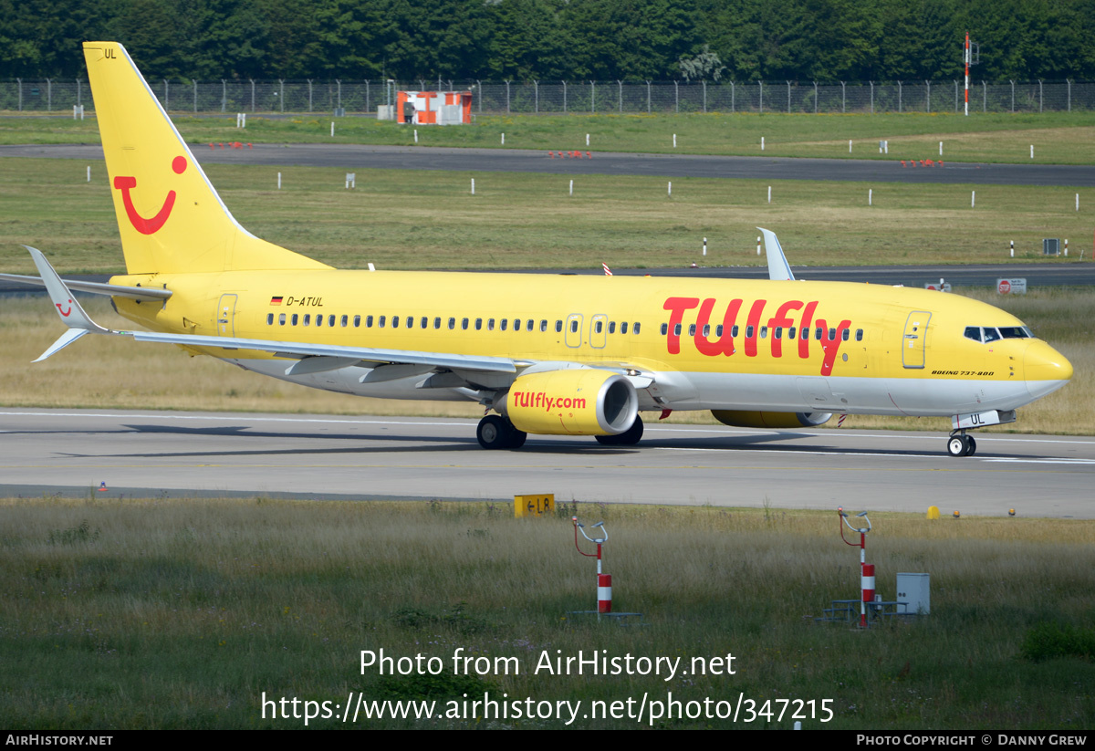 Aircraft Photo of D-ATUL | Boeing 737-8K5 | TUIfly | AirHistory.net #347215