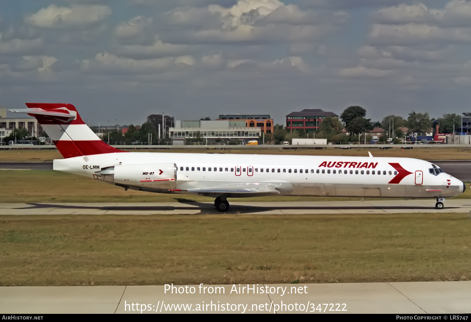 Aircraft Photo of OE-LMM | McDonnell Douglas MD-87 (DC-9-87) | Austrian Airlines | AirHistory.net #347222