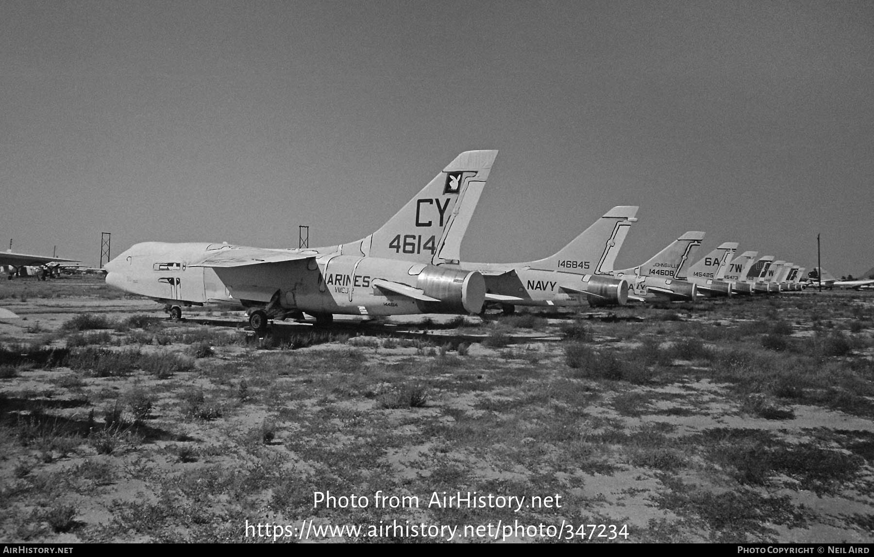 Aircraft Photo of 144614 | Vought RF-8G Crusader | USA - Marines | AirHistory.net #347234