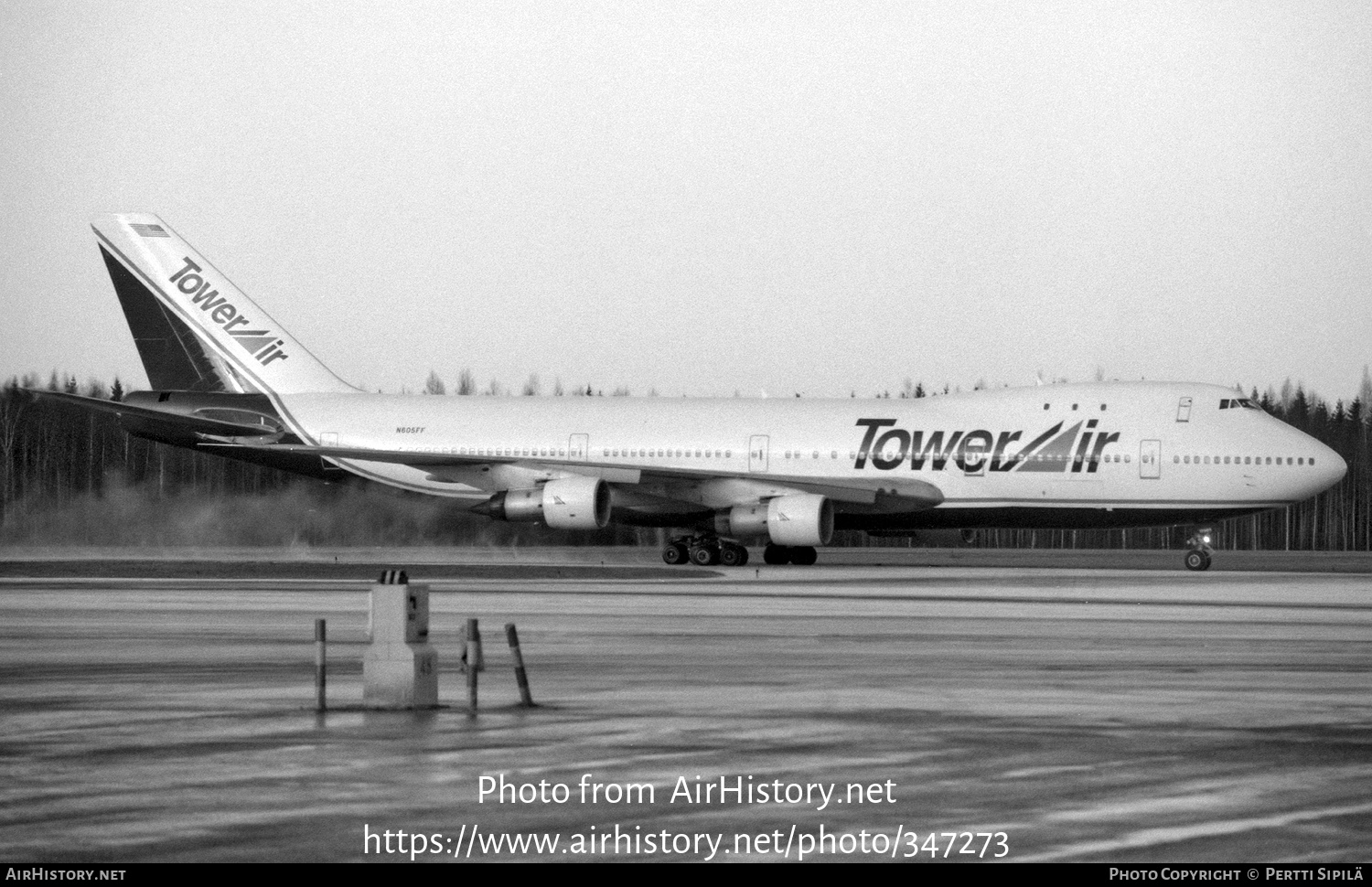 Aircraft Photo of N605FF | Boeing 747-136 | Tower Air | AirHistory.net #347273