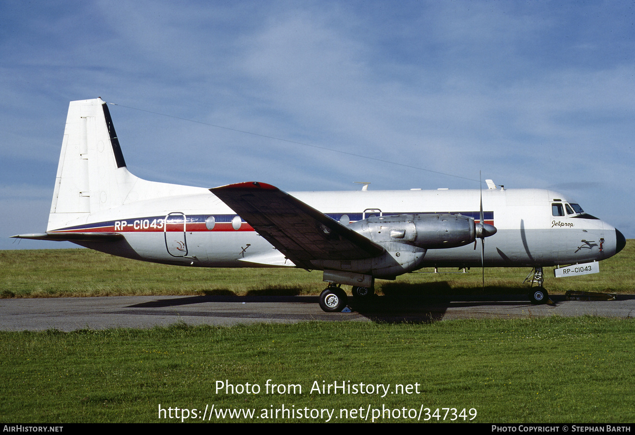 Aircraft Photo of RP-C1043 | Hawker Siddeley HS-748 Srs2/217 | AirHistory.net #347349