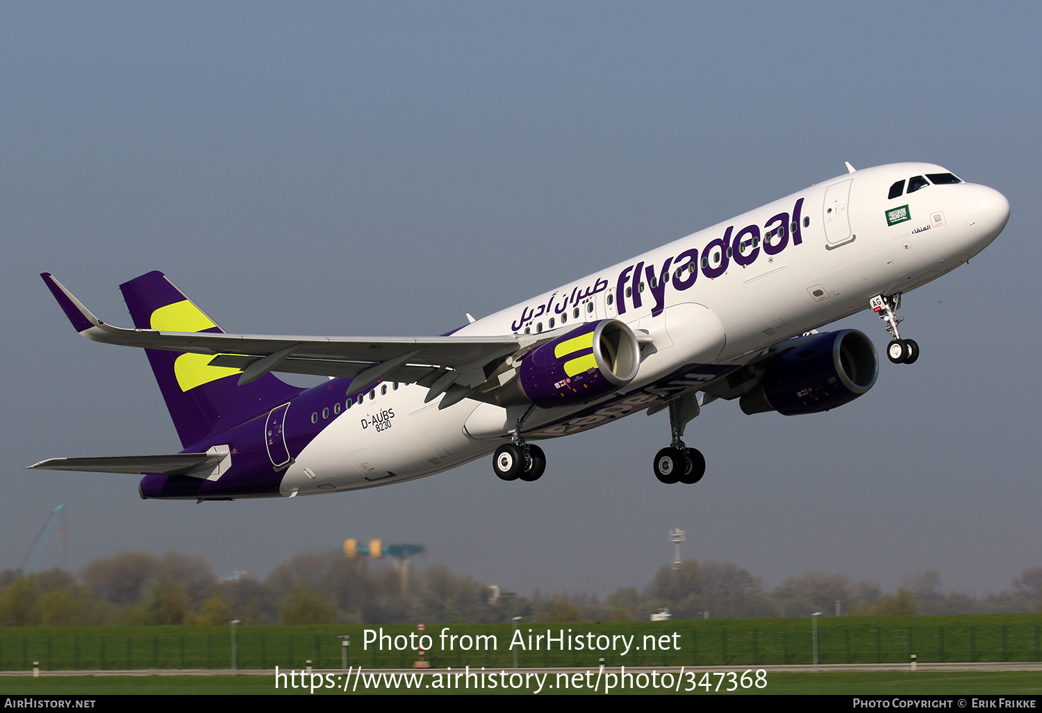 Aircraft Photo of D-AUBS | Airbus A320-214 | Flyadeal | AirHistory.net #347368