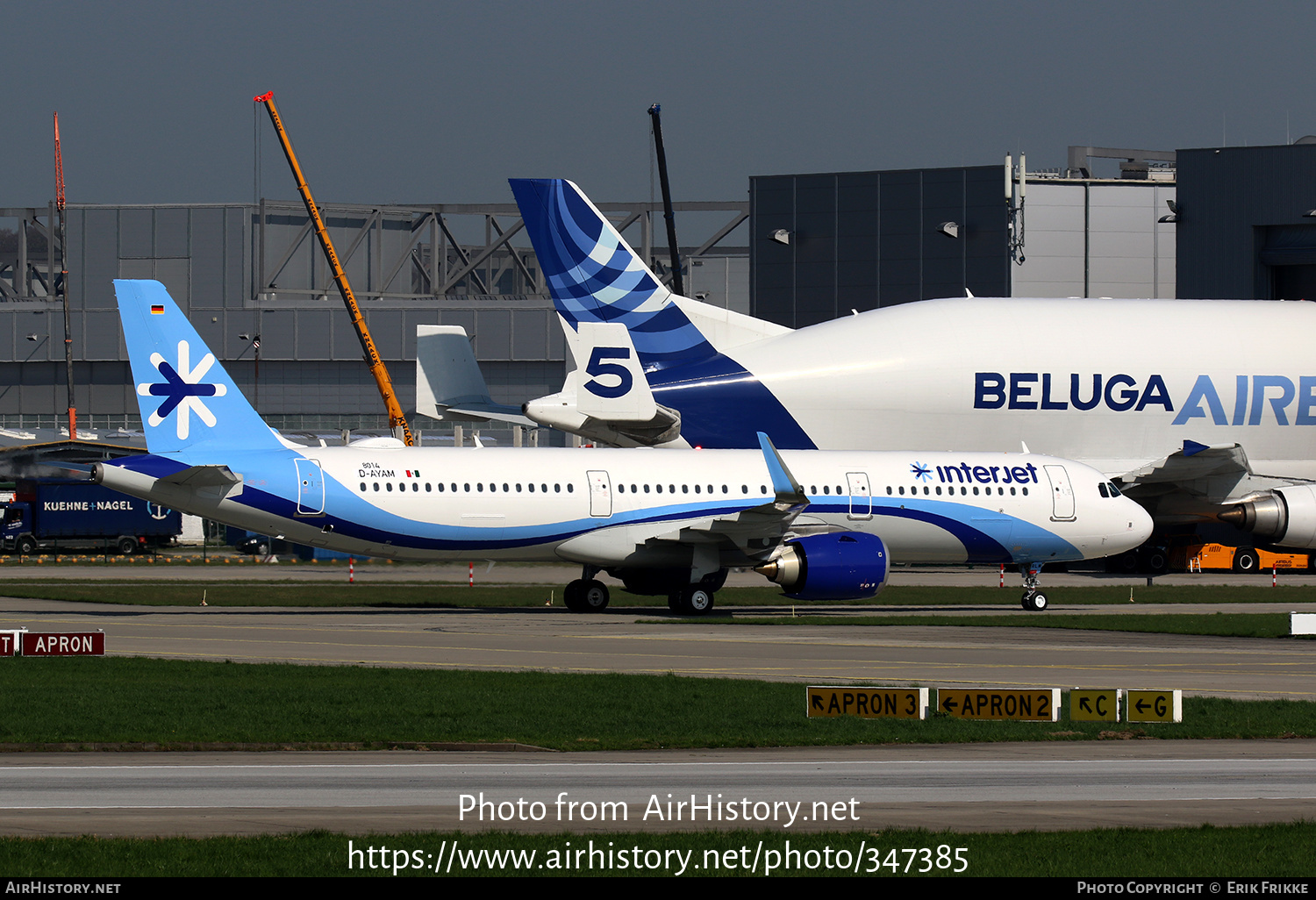 Aircraft Photo of D-AYAM | Airbus A321-251N | Interjet | AirHistory.net #347385