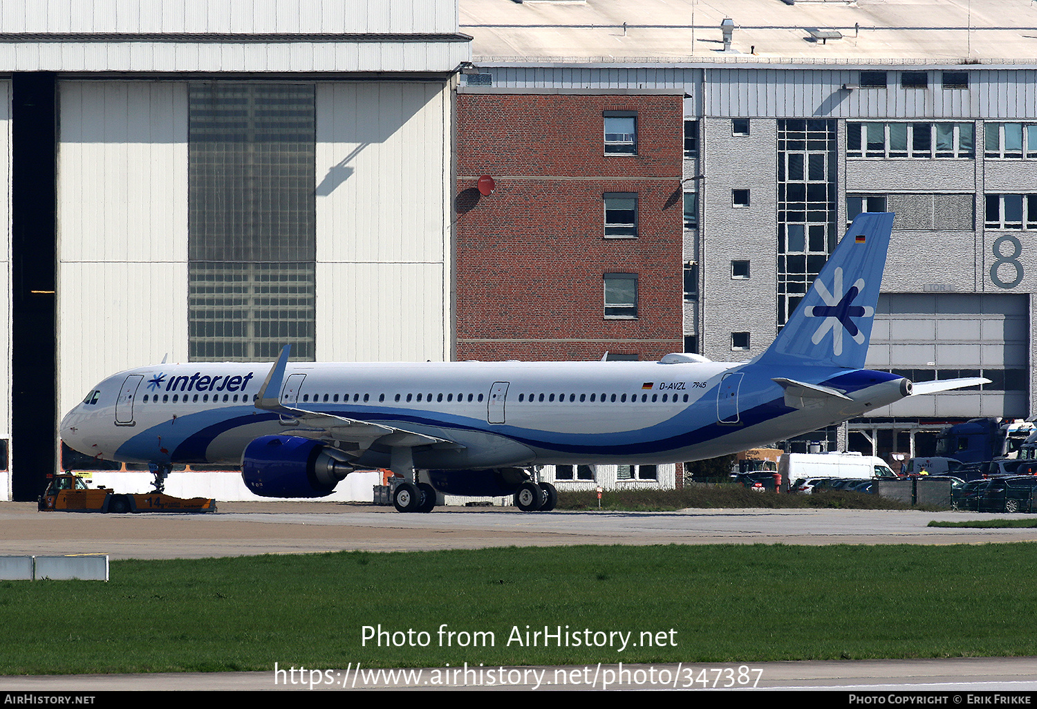 Aircraft Photo of D-AVZL | Airbus A321-251N | Interjet | AirHistory.net #347387