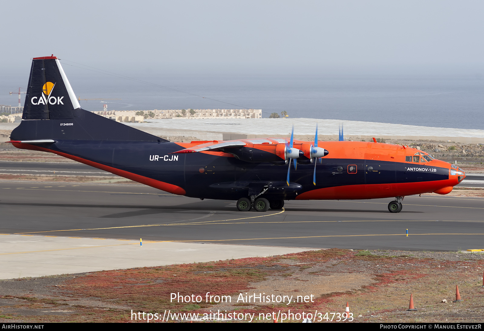 Aircraft Photo of UR-CJN | Antonov An-12B | Cavok Air | AirHistory.net #347393