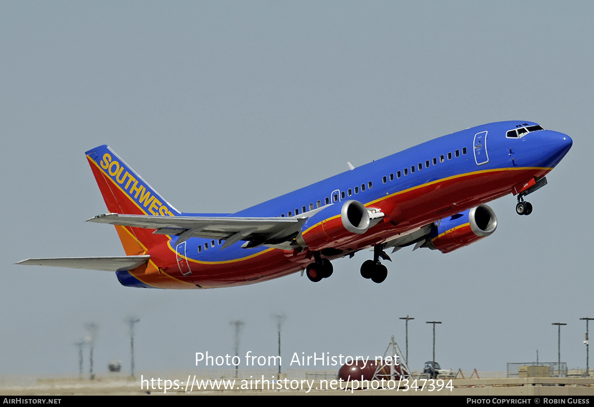 Aircraft Photo of N390SW | Boeing 737-3H4 | Southwest Airlines | AirHistory.net #347394