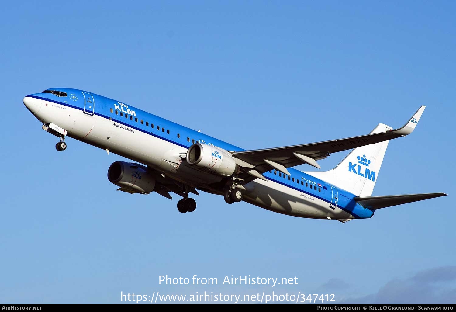 Aircraft Photo of PH-BXB | Boeing 737-8K2 | KLM - Royal Dutch Airlines | AirHistory.net #347412