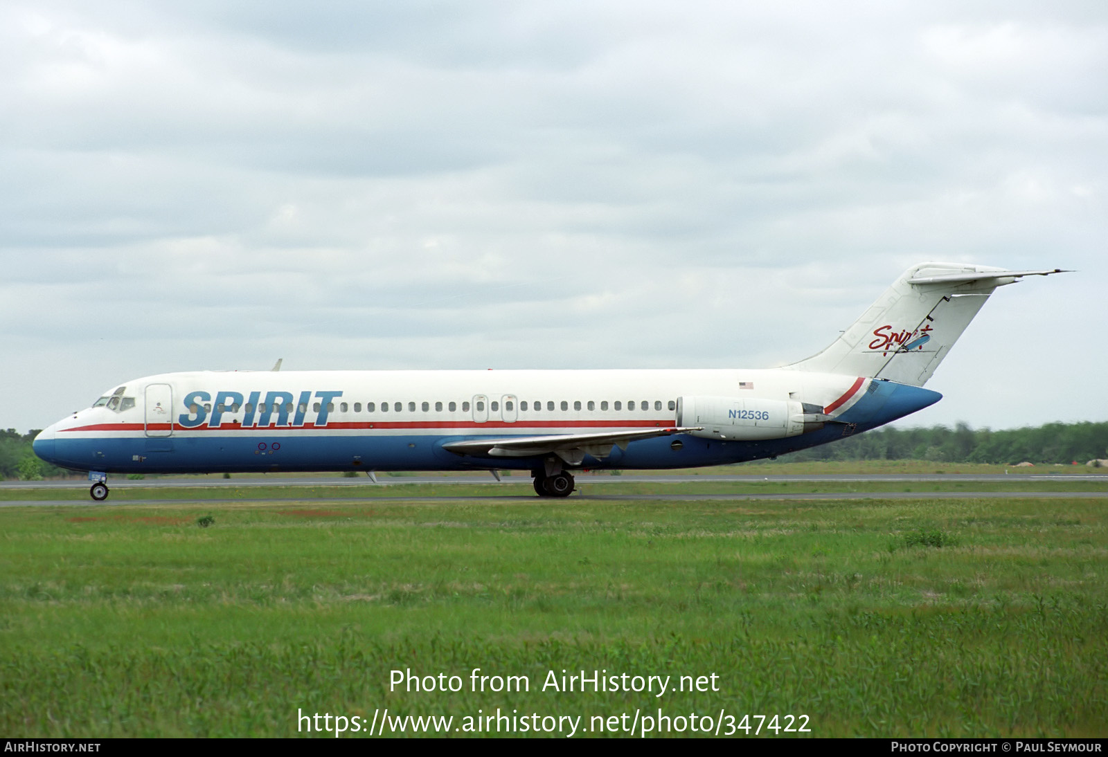 Aircraft Photo of N12536 | McDonnell Douglas DC-9-32 | Spirit Airlines | AirHistory.net #347422