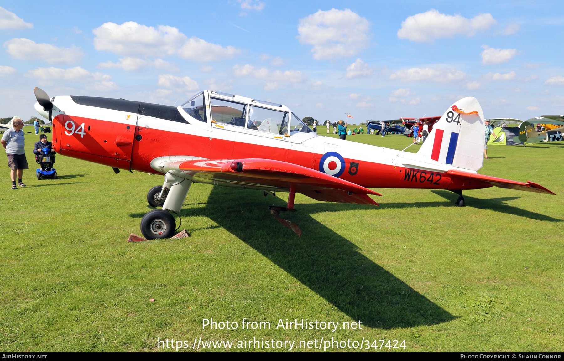 Aircraft Photo of EI-AFZ / WK642 | De Havilland Canada DHC-1 Chipmunk Mk22 | UK - Air Force | AirHistory.net #347424