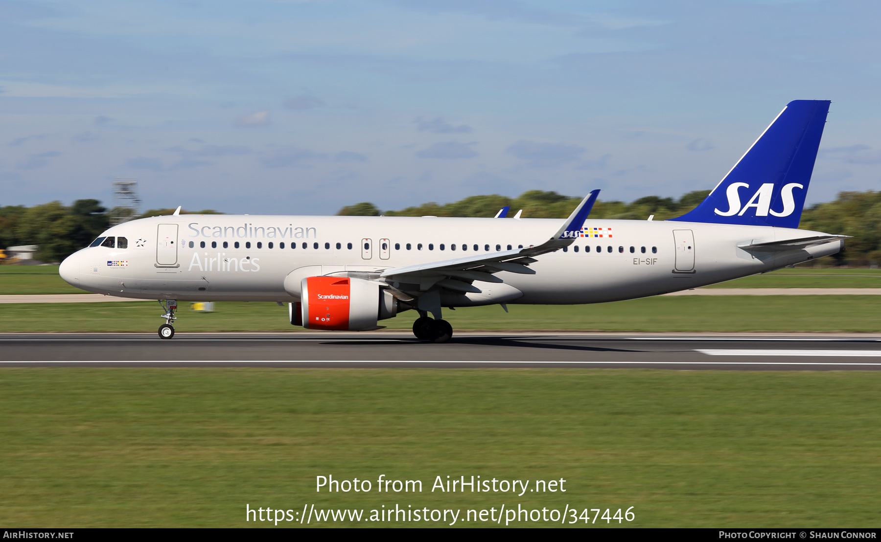 Aircraft Photo of EI-SIF | Airbus A320-251N | Scandinavian Airlines - SAS | AirHistory.net #347446