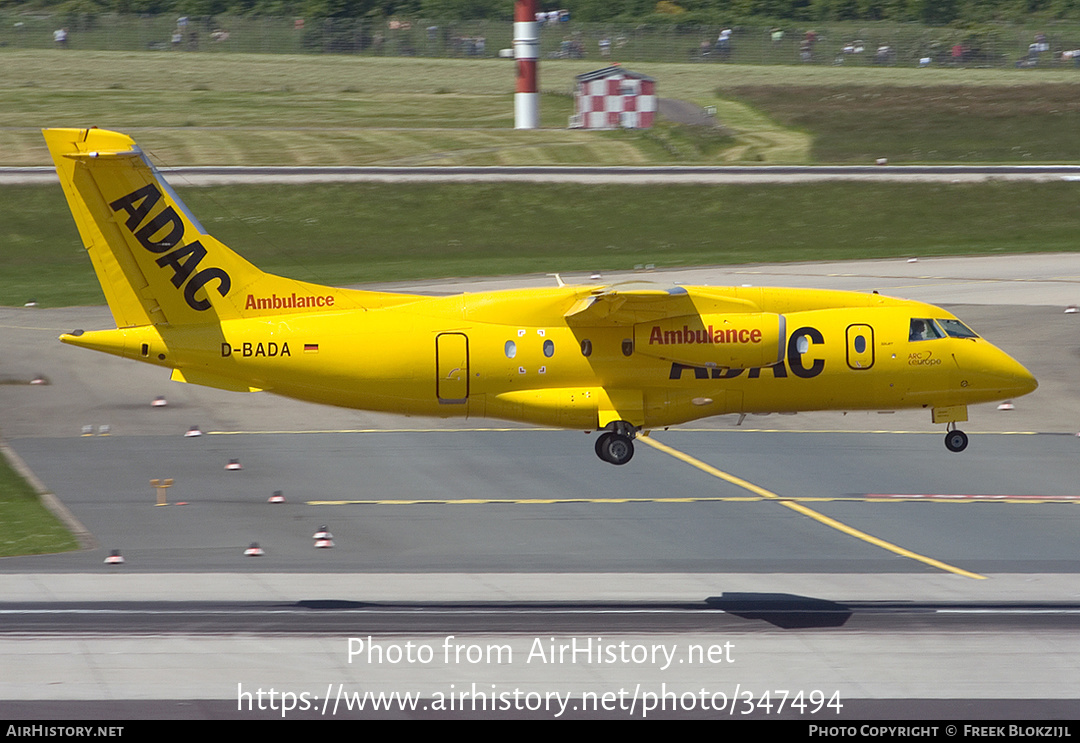 Aircraft Photo of D-BADA | Fairchild Dornier 328-310 328JET | ADAC Luftrettung | AirHistory.net #347494