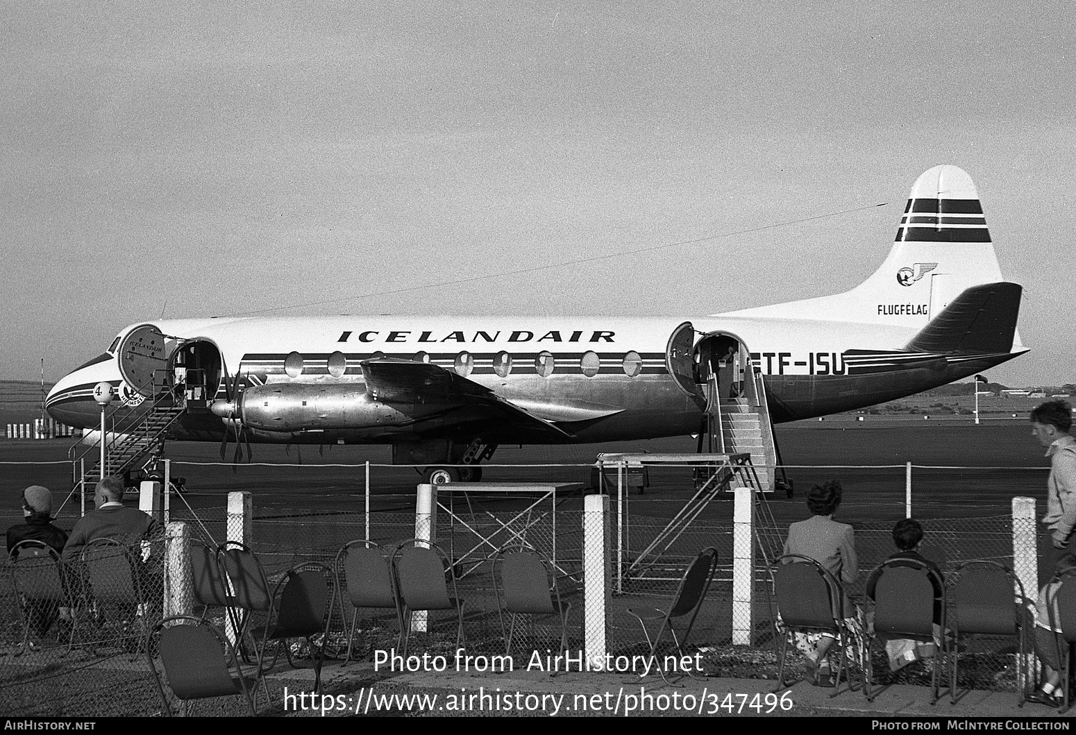 Aircraft Photo of TF-ISU | Vickers 759D Viscount | Icelandair - Flugfélag Íslands | AirHistory.net #347496