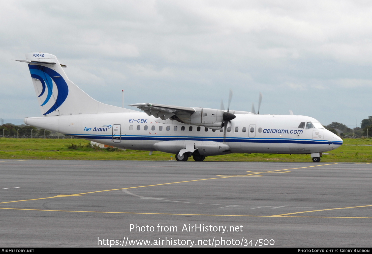 Aircraft Photo of EI-CBK | ATR ATR-42-300 | Aer Arann | AirHistory.net #347500