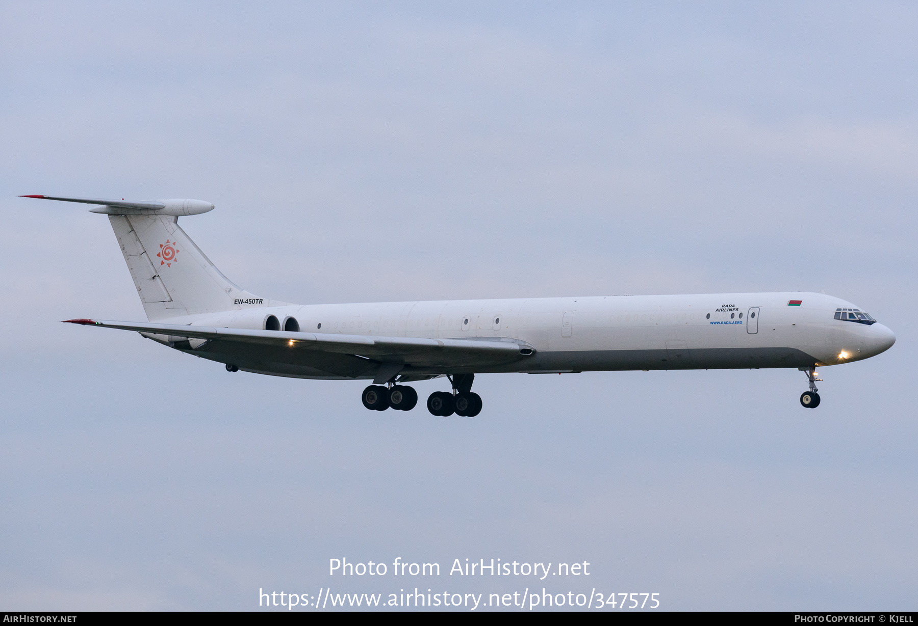 Aircraft Photo of EW-450TR | Ilyushin Il-62MGr | Rada Airlines | AirHistory.net #347575