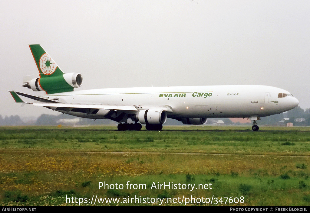 Aircraft Photo of B-16107 | McDonnell Douglas MD-11/F | EVA Air Cargo | AirHistory.net #347608