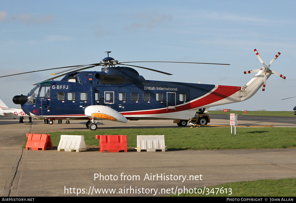 Aircraft Photo of G-BFFJ | Sikorsky S-61N MkII | British International Helicopters | AirHistory.net #347613