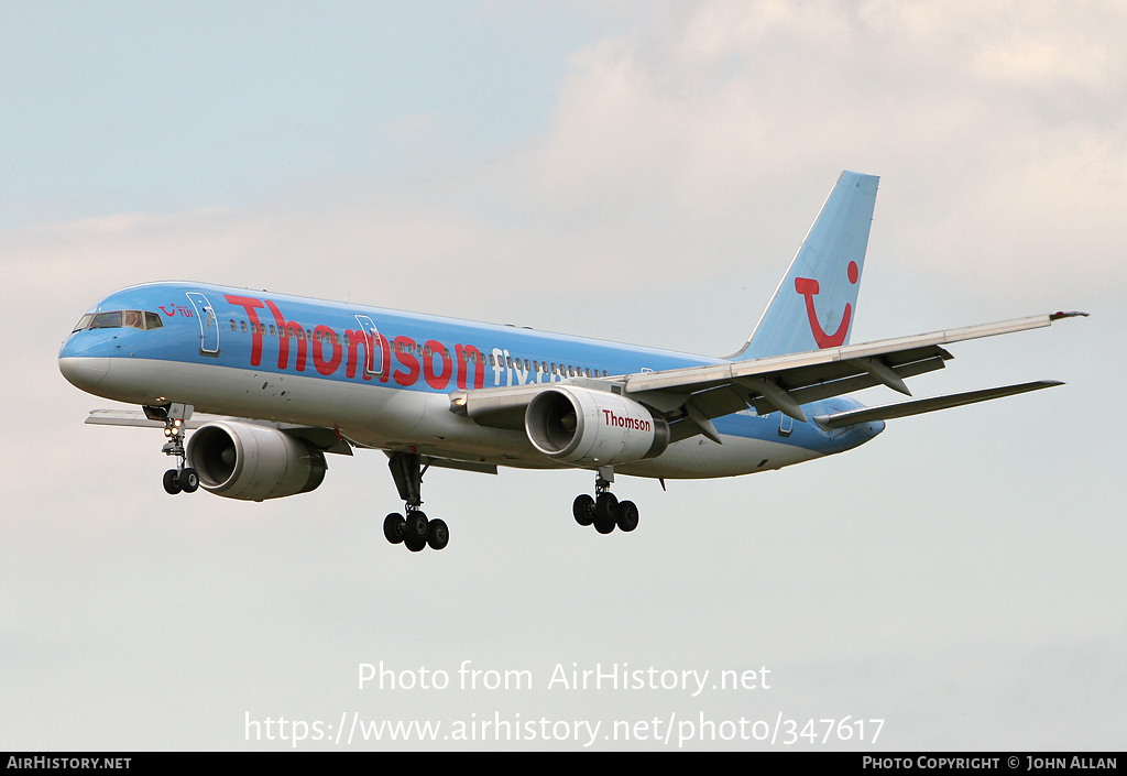 Aircraft Photo of G-BYAI | Boeing 757-204 | Thomsonfly | AirHistory.net #347617